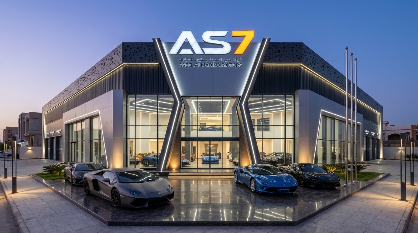 مقر شركة أسيل المدينة لاستيراد السيارات AS7 - بنغازي